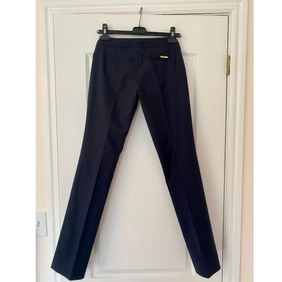 MICHAEL Michael Kors Navy pant w Gold Chain - Picture 2 of 8